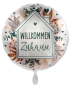 Preview: Folienballon - Willkommen Zuhause - ø 43cm
